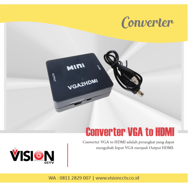 VGA to HDMI